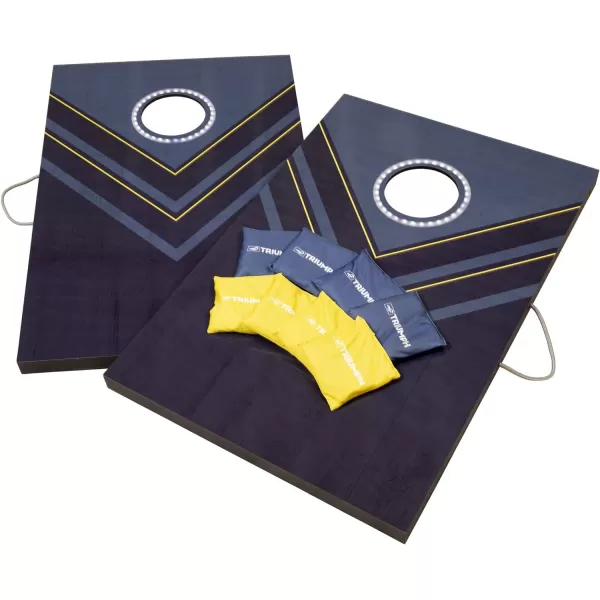 2x3 Premium Cornhole Sets - LED Options Available - 8 Bean Bag Toss Bags and Cornhole Boards Included