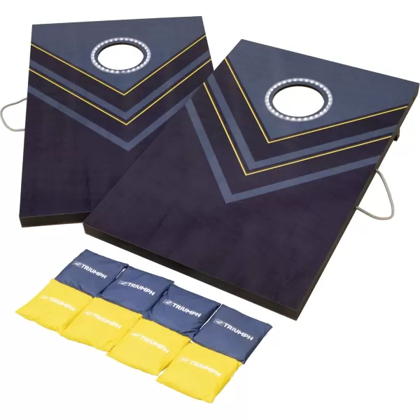 2x3 Premium Cornhole Sets - LED Options Available - 8 Bean Bag Toss Bags and Cornhole Boards Included