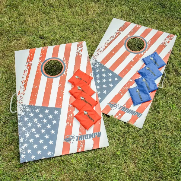 2x3 Premium Cornhole Sets - LED Options Available - 8 Bean Bag Toss Bags and Cornhole Boards Included