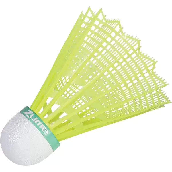 Games Portable Badminton Set with Freestanding Base - Sets Up on Any Surface in Seconds - No Tools or Stakes Required