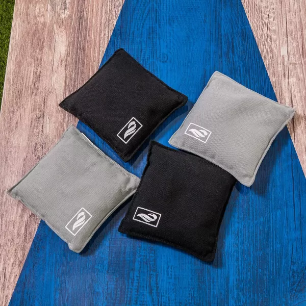 Triumph Sports Cornhole Bags - 8 Pack with Carrying Case - Multiple Styles Available