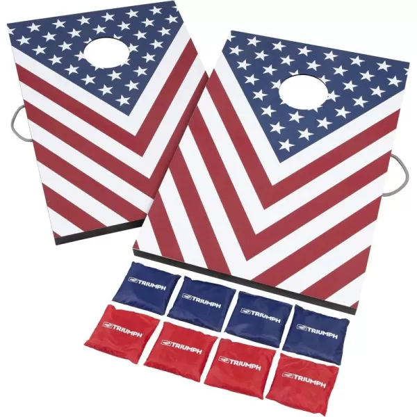 2x3 Premium Cornhole Sets - LED Options Available - 8 Bean Bag Toss Bags and Cornhole Boards Included