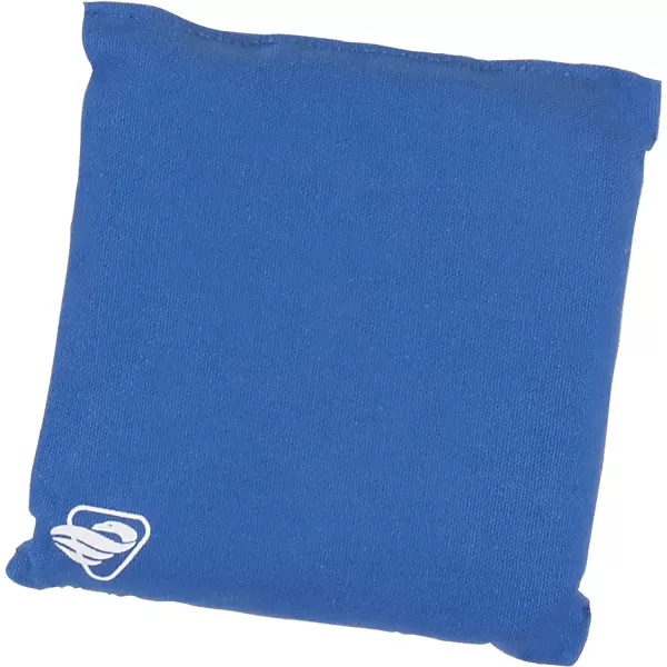 Triumph Sports Black Canvas Cornhole Bags – 4 Bags Included, Size 6" x 6" 16 oz 
