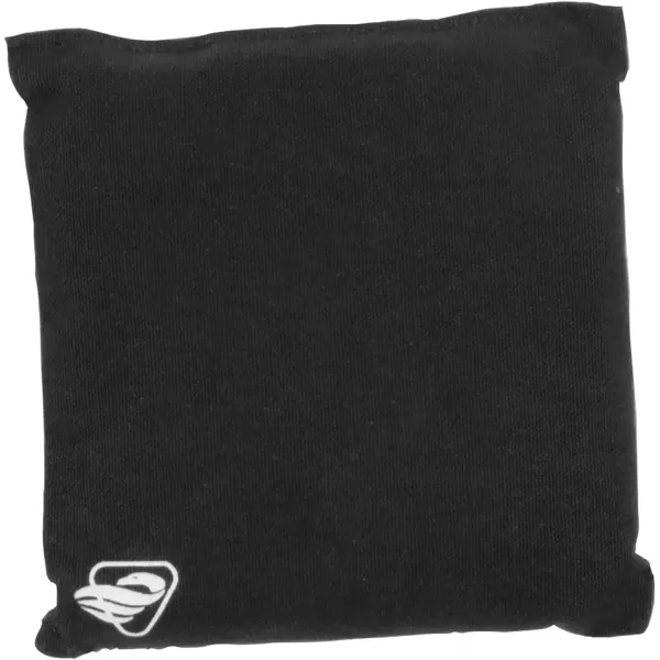 Triumph Sports Black Canvas Cornhole Bags – 4 Bags Included, Size 6" x 6" 16 oz 
