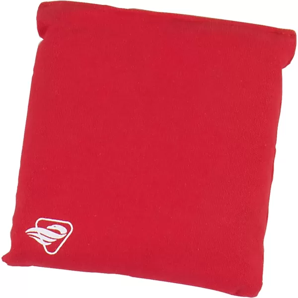 Triumph Sports Black Canvas Cornhole Bags – 4 Bags Included, Size 6" x 6" 16 oz 