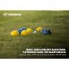 imageTRIUMPH SPORTS USA Premium 100mm Resin Bocce Ball Set  Includes 8 Bocce Balls One 50mm Jack and Carry Case