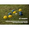 imageTRIUMPH SPORTS USA Premium 100mm Resin Bocce Ball Set  Includes 8 Bocce Balls One 50mm Jack and Carry Case