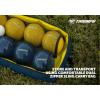 imageTRIUMPH SPORTS USA Premium 100mm Resin Bocce Ball Set  Includes 8 Bocce Balls One 50mm Jack and Carry Case