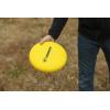 imageTriumph Sports Bottle Battle DiscThrowing Outdoor Target Game Includes Two Aluminum Telescoping Poles Two NonBreakable Bottles and Disc Blue