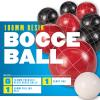 imageTriumph Sports Competition 100mm Resin Bocce Ball Outdoor Game Set with Carrying Bag for Easy StorageMultiOne Size3571033