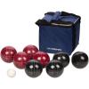 imageTriumph Sports Competition 100mm Resin Bocce Ball Outdoor Game Set with Carrying Bag for Easy StorageMultiOne Size3571033