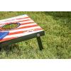 imageTriumph Sports 2x3 Premium Cornhole Sets  LED Options Available  8 Bean Bag Toss Bags and Cornhole Boards IncludedAmerican Flag