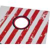 imageTriumph Sports 2x3 Premium Cornhole Sets  LED Options Available  8 Bean Bag Toss Bags and Cornhole Boards IncludedAmerican Flag