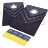 imageTriumph Sports 2x3 Premium Cornhole Sets  LED Options Available  8 Bean Bag Toss Bags and Cornhole Boards IncludedLED Blue  Yellow