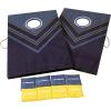 imageTriumph Sports 2x3 Premium Cornhole Sets  LED Options Available  8 Bean Bag Toss Bags and Cornhole Boards IncludedLED Blue  Yellow