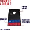 imageTriumph Sports 2x3 Premium Cornhole Sets  LED Options Available  8 Bean Bag Toss Bags and Cornhole Boards IncludedLED Firework