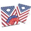 imageTriumph Sports 2x3 Premium Cornhole Sets  LED Options Available  8 Bean Bag Toss Bags and Cornhole Boards IncludedStars and Stripes