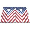 imageTriumph Sports 2x3 Premium Cornhole Sets  LED Options Available  8 Bean Bag Toss Bags and Cornhole Boards IncludedStars and Stripes