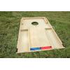 imageTriumph Sports 2x4 and 2x3 Solid Wood Premium Cornhole Sets  Birch Veneer Plywood  Solid Wood Rear Legs  Interior Bag Storage  8 Bags Included2x3 Solid Wood