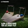imageTriumph Sports LED 2x4 Cornhole BoardsBlueGrey
