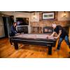 imageAtomic 8 Air Hockey Table with Highpowered Blower with Advanced Airflow System LED Scoreboard Goal Lights and Puck Return and Superslick Playfield to Resist Scuffing