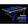 imageAtomic 90 Indiglo LED Light UP Arcade Air Powered Hockey Table  Includes Light Up Pucks and Pushers Grey