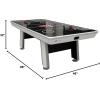 imageAtomic Avenger 8 Foot Air Hockey Table with LED Scoring and 120V Blowers for Exhilarating Play