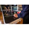 imageAtomic Avenger 8 Foot Air Hockey Table with LED Scoring and 120V Blowers for Exhilarating Play