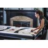 imageAtomic Blazer 7 Air Hockey Table with Electronic Score Keeping with Railintegrated Display Heavyduty 120V Blower for Fast Play Overhang Rails for Reduced Puck Bounce and Leg Levelers to Ensure Even Playing Surface