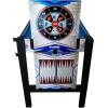 imageTriumph 13in1 Combo Game Table Includes Basketball Table Tennis Billiards Push Hockey Launch Football Baseball TicTacToe and Skee Bean Bag Toss