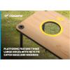imageTriumph Sports 2in1 Bag Toss Washer Toss Combo  Includes 2 Game Platforms 6 Toss Bags 6 Washers Medium