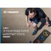 imageTriumph Sports 2in1 Bag Toss Washer Toss Combo  Includes 2 Game Platforms 6 Toss Bags 6 Washers Medium