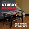 imageTriumph Sports Fire n Ice LED LightUp 54quot Air Hockey Table Includes 2 LED Hockey Pushers and LED Puck