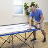imageTriumph Sports Portable Pop Up Folding Billiards and Air Hockey Tables Instant Assembly and Accessories Included