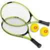imagePortable Instant Tennis Set Includes Two Rackets Two Balls Net and Carrying Case