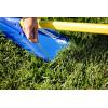 imageTriumph Sports MultiSport Versatile Combo Outdoor Game Net Set Includes Volleyball Badminton and Pickleball Blue 3575102