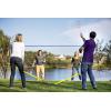imageTriumph Sports MultiSport Versatile Combo Outdoor Game Net Set Includes Volleyball Badminton and Pickleball Blue 3575102