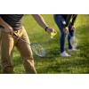 imageTriumph Sports MultiSport Versatile Combo Outdoor Game Net Set Includes Volleyball Badminton and Pickleball Blue 3575102