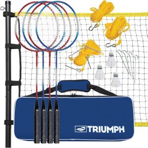 imageTriumph Competition Badminton Set with Steel Construction