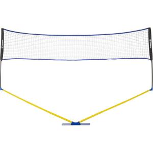 imageTriumph Sports MultiSport Versatile Combo Outdoor Game Net Set Includes Volleyball Badminton and Pickleball Blue 3575102