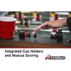 imageAtomic Gladiator Foosball Table with Integrated Cup Holders and Abacus Scoring