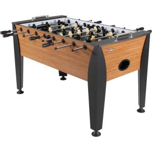 imageAtomic Pro Force 56quot Foosball Table with Internal Ball Return and Ball Entry Leg Levelers and HeavyDuty Legs