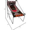 imageTRIUMPH SPORTS USA Play Maker Double Shootout Basketball Game Includes 4 GameReady Basketballs and Air Pump and Needle Black