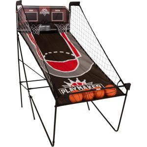 imageTRIUMPH SPORTS USA Play Maker Double Shootout Basketball Game Includes 4 GameReady Basketballs and Air Pump and Needle Black