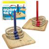 imageTriumph Sports Triumph Premium Wooden Quoit Set  Includes 2 Targets and 6 Sisal Rope Rings