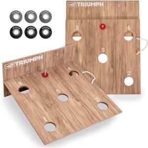 imageTriumph Sports Original Washer Toss  Includes 2 Targets And 6 Washers