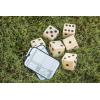 imageTriumph Sports 3573352 Giant Wooden Lawn Dice Set Brown One Size
