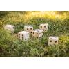 imageTriumph Sports 3573352 Giant Wooden Lawn Dice Set Brown One Size