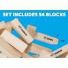 imageTriumph Sports Triumph Large Tumble Tower  Includes 54 Wood Tumble Blocks and Carry Case