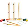 imageTriumph Sports Six Player Croquet Sets with 6 Wood Mallets Balls and Carrying BagsSix Player Croquet Set